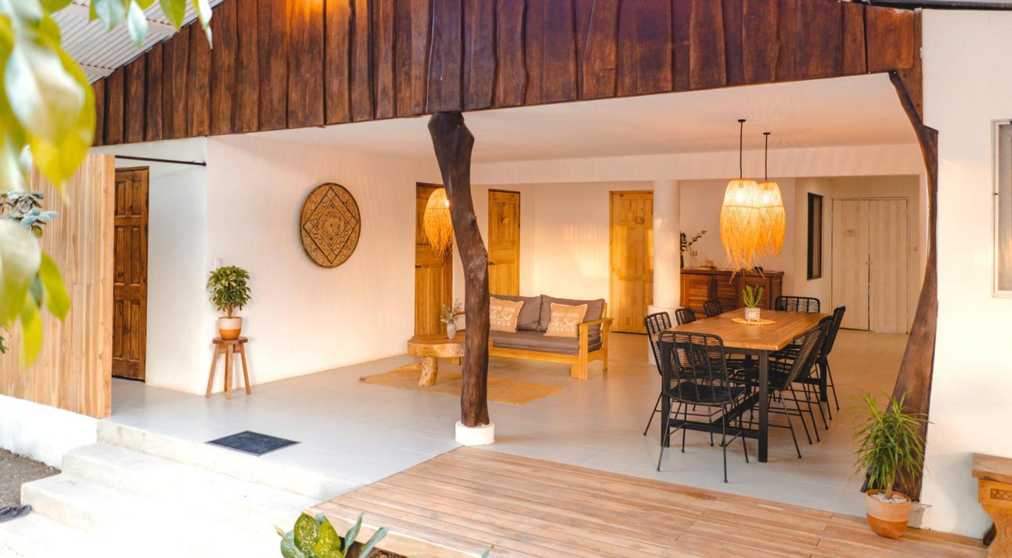 Cuatro Vientos Lodge & Apartments - Mal Pais, Costa Rica Playa Santa Teresa  ภายนอก รูปภาพ